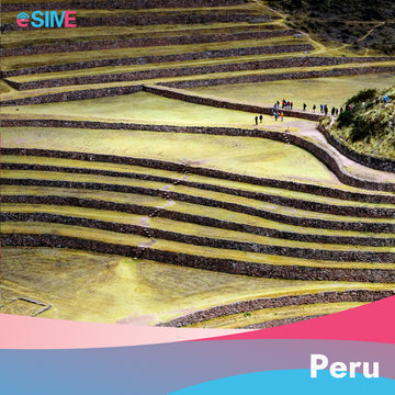 Prepaid Peru eSIM for Travel Total 5-50GB Data Plans