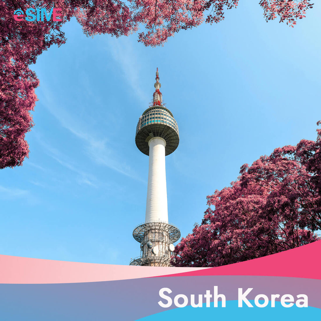 5GB/10GB/20GB/30GB/50GB Data eSIM for Travel to South Korea