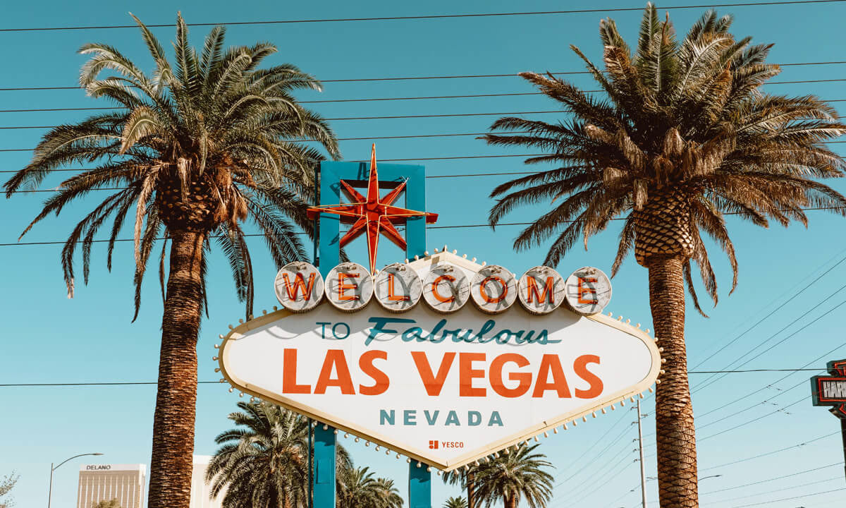Las Vegas welcome sign