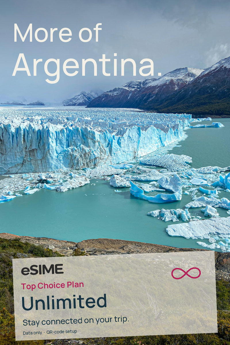 Seamless Unlimited Data eSIM for Argentina