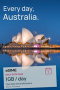 eSIM 1GB Data per Day in Australia