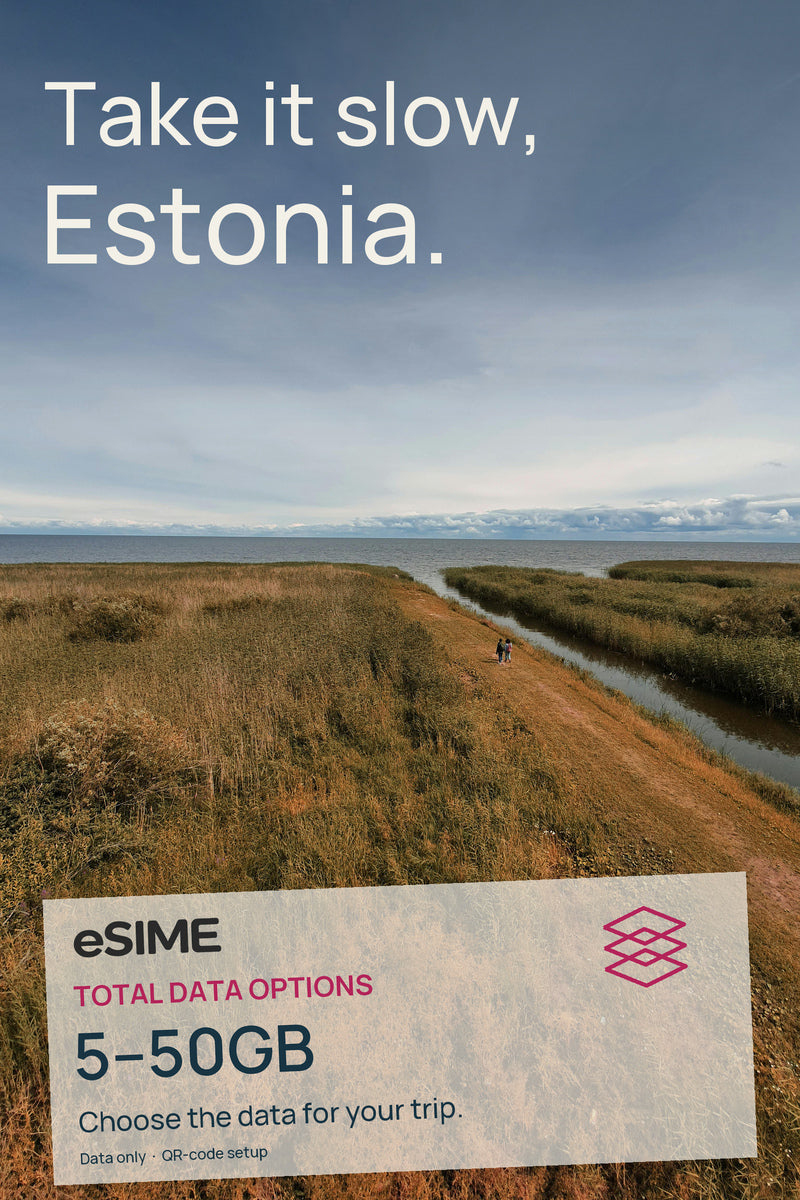 5GB/10GB/20GB/30GB/50GB Data eSIM in Estonia