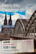 eSIM 1GB Data per Day in Germany