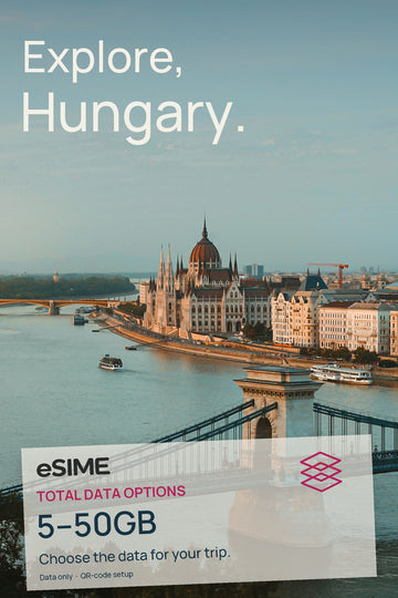 5GB/10GB/20GB/30GB/50GB Data eSIM in Hungary