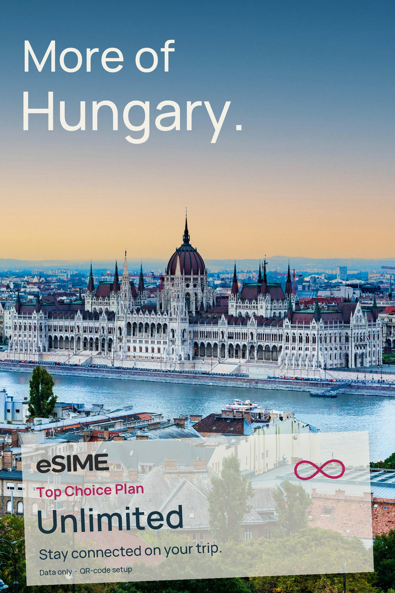 eSIM for Hungary with Unlimited Data