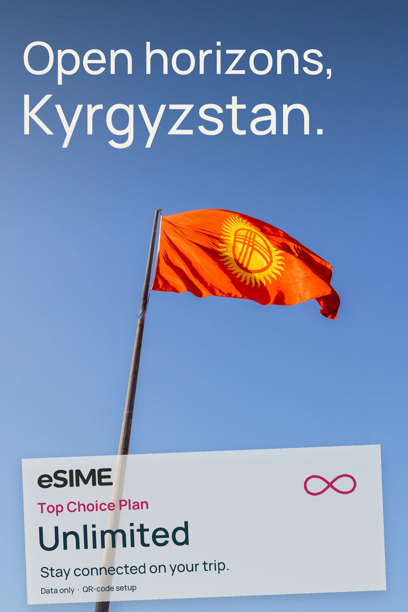 eSIM Unlimited Data in Kyrgyzstan