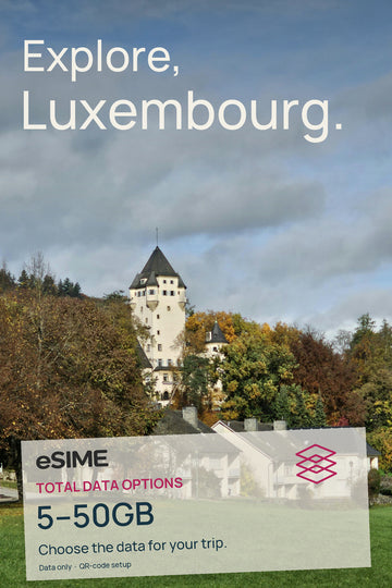 5GB/10GB/20GB/30GB/50GB Data eSIM in Luxemburg