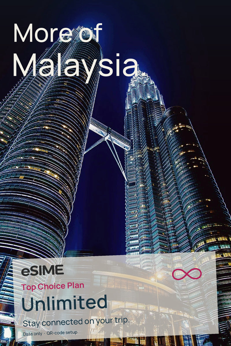 eSIM Unlimited Data in Malaysia