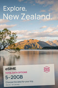 5GB/10GB/20GB Data eSIM in New Zealand