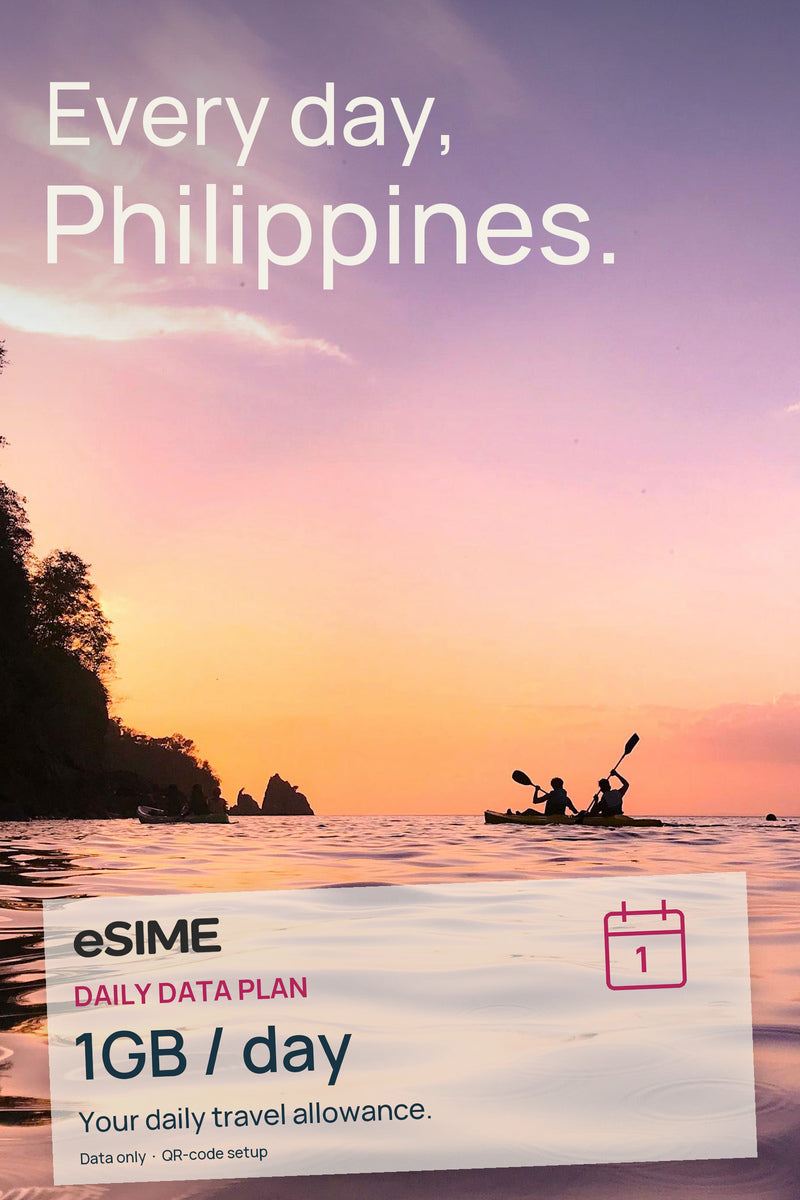 eSIM 1GB Data per Day in Philippines