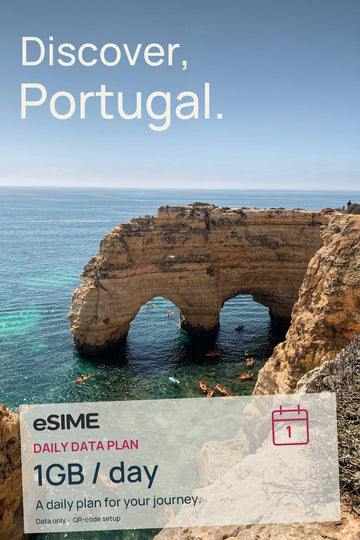 eSIM 1GB Data per Day in Portugal