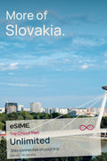 Unlimited Slovakia eSIM | 3 to 30 Day Travel Plans