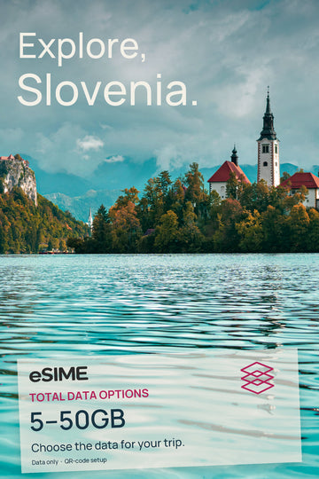 Slovenia eSIM | Flexible 5GB to 50GB Travel Data