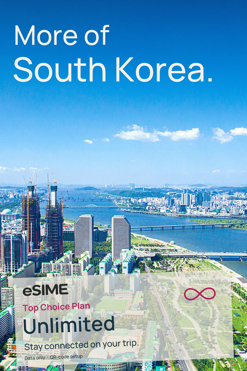 eSIM Unlimited Data in South Korea
