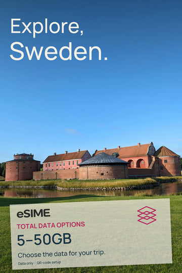 Best Travel Sweden eSIM: 5GB to 50GB