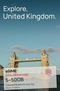 5GB/10GB/20GB/30GB/50GB Data eSIM in United Kingdom