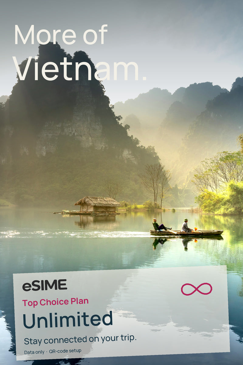 eSIM Unlimited Data in Vietnam